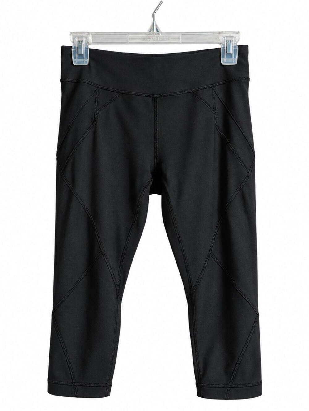 Lululemon Women’s Size 10 Black Capri Leggings Cropped Athletic Yoga Pants